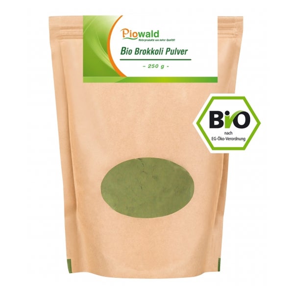 Piowald BIO Brokkoli Pulver 250 g