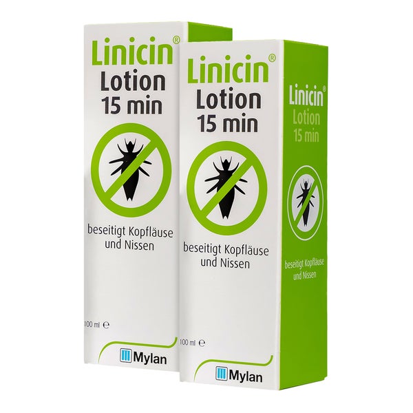 LINICIN Lotion 15 Min. ohne Läusekamm 2X10 St