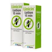LINICIN Lotion 15 Min. ohne Läusekamm 2X10 St