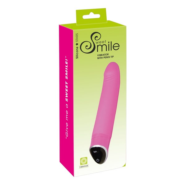 Sweet Smile - Vibrator mit Penis-Spitze 1 St