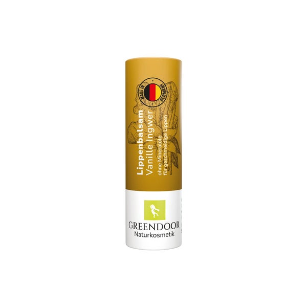 GREENDOOR Lippenbalsam Vanille Ingwer 10 ml