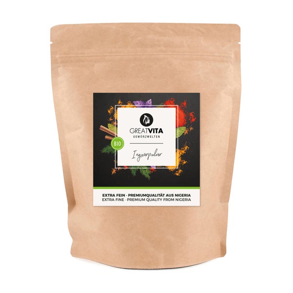 GreatVita Bio Ingwer Pulver 500 g