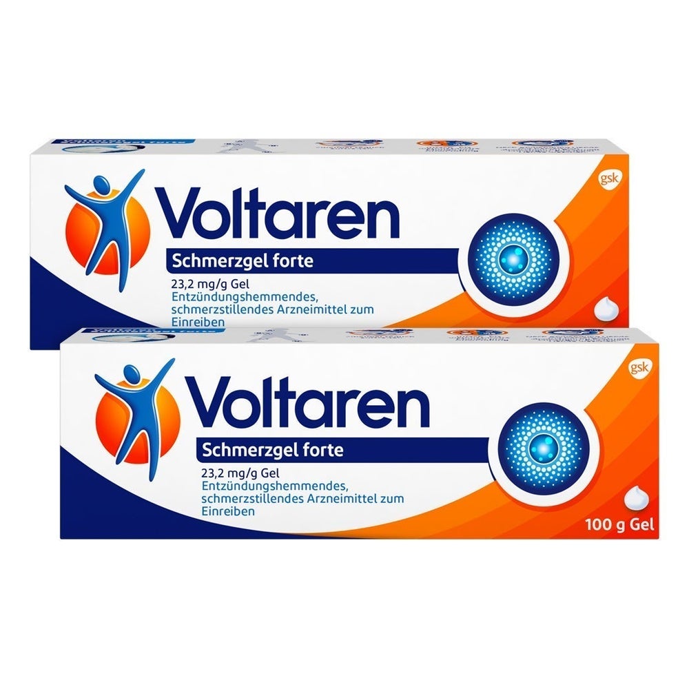 Voltaren Schmerzgel forte 23,2 mg/g DP 2X100 g